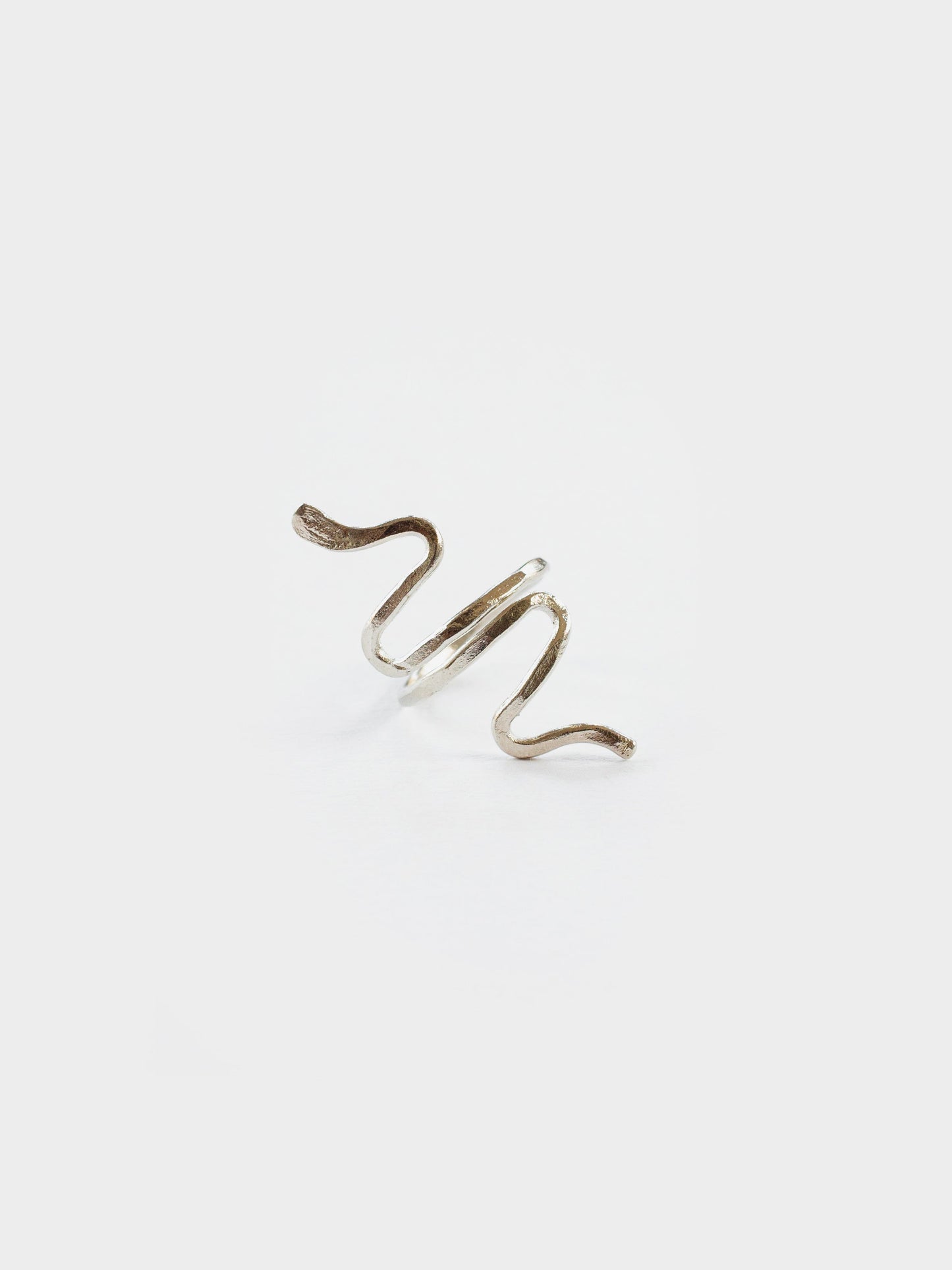 Serpentine Ring - Silver