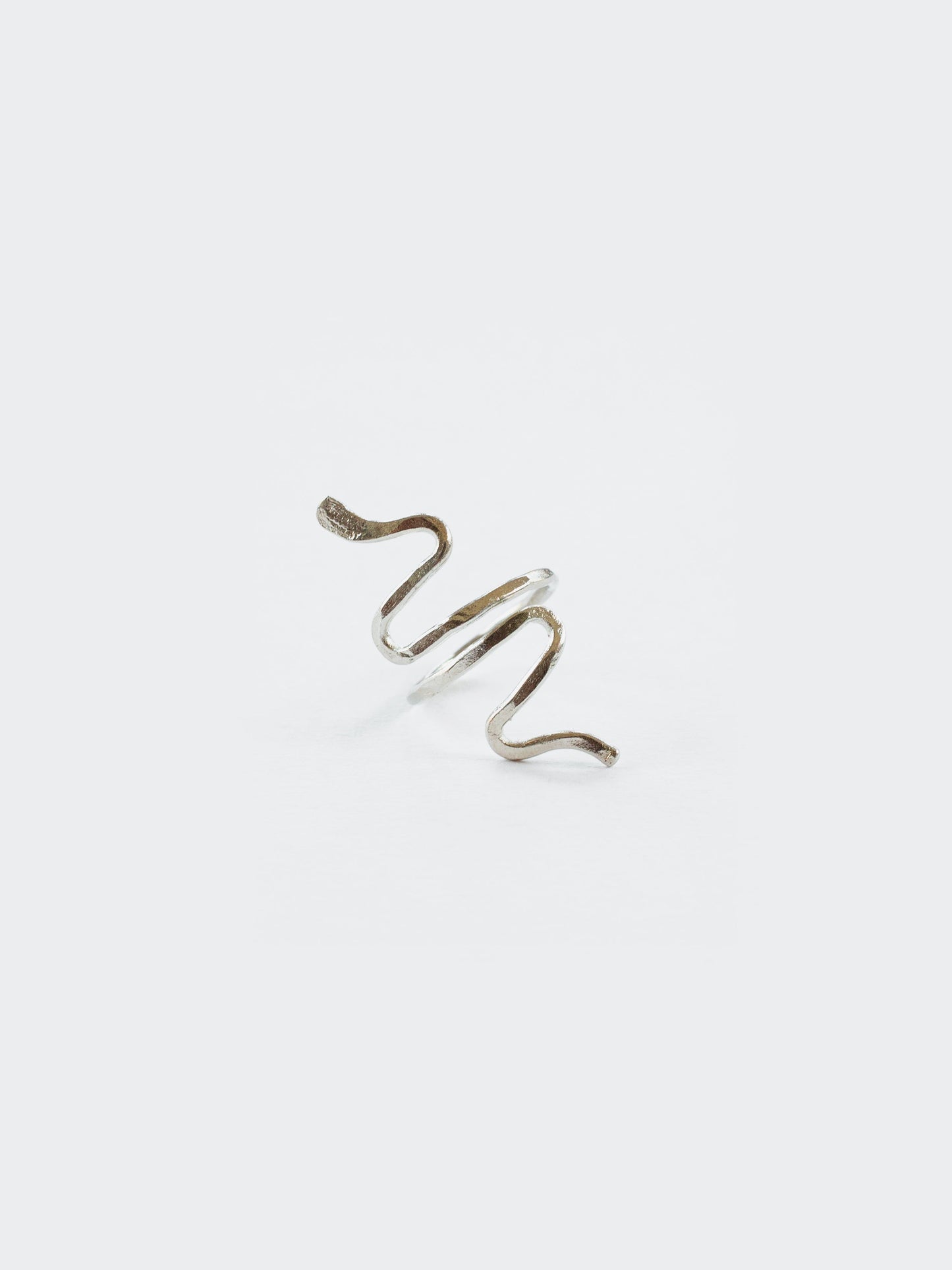 Serpentine Ring - Silver