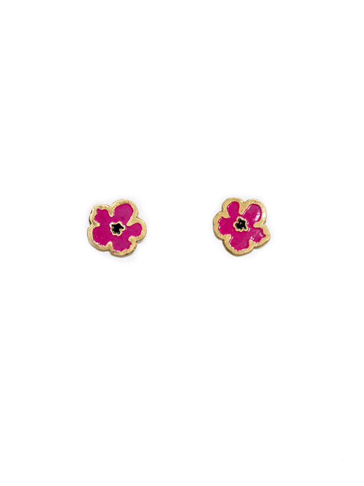 Blossom Stud - Magenta