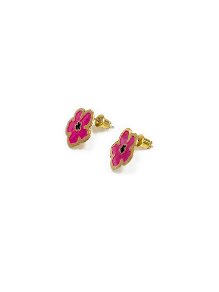 Blossom Stud - Magenta