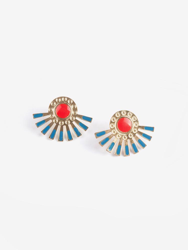 Helios Studs - Turquoise