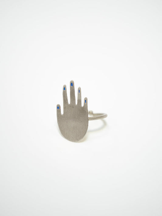Mani Ring - Silver
